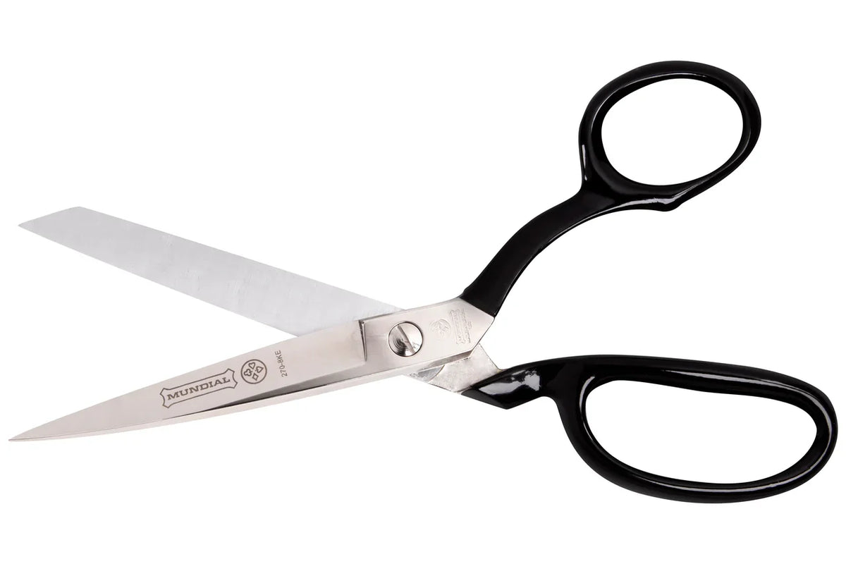 Mundial Bent Trimmers Scissors Industrial Forged 8 Inches Black 270-8