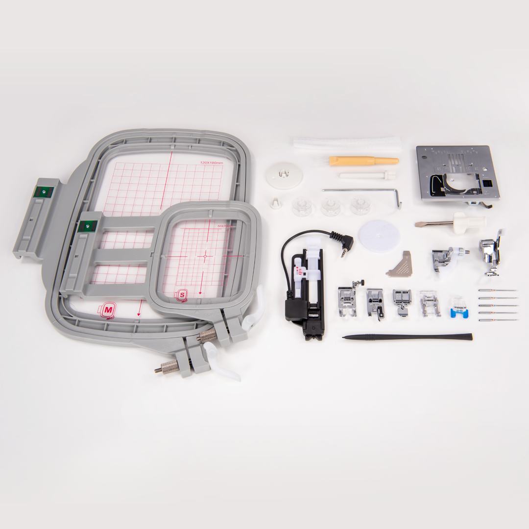 NE210 COMBINATION SEWING AND EMBROIDERY MACHINE