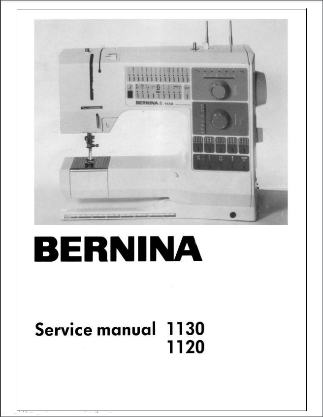 Bernina  Service Manuals - 1120, 1130 and 1230