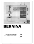 Bernina  Service Manuals - 1120, 1130 and 1230