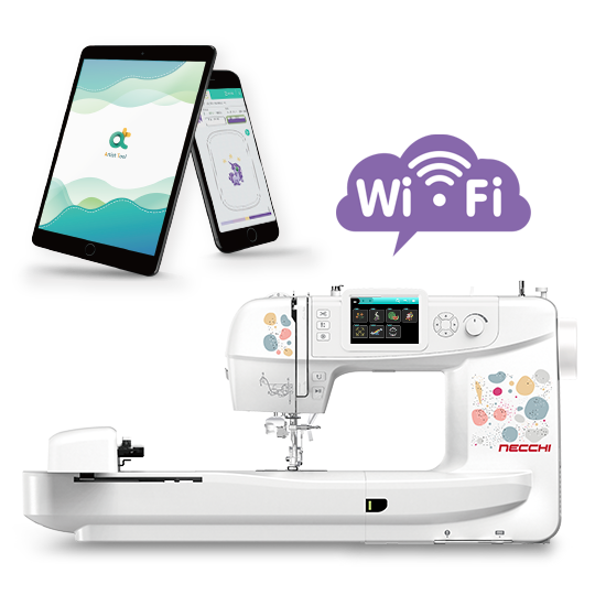 NE210 COMBINATION SEWING AND EMBROIDERY MACHINE