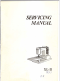 Janome Parts and Service Manual - Janome 900 XL-II