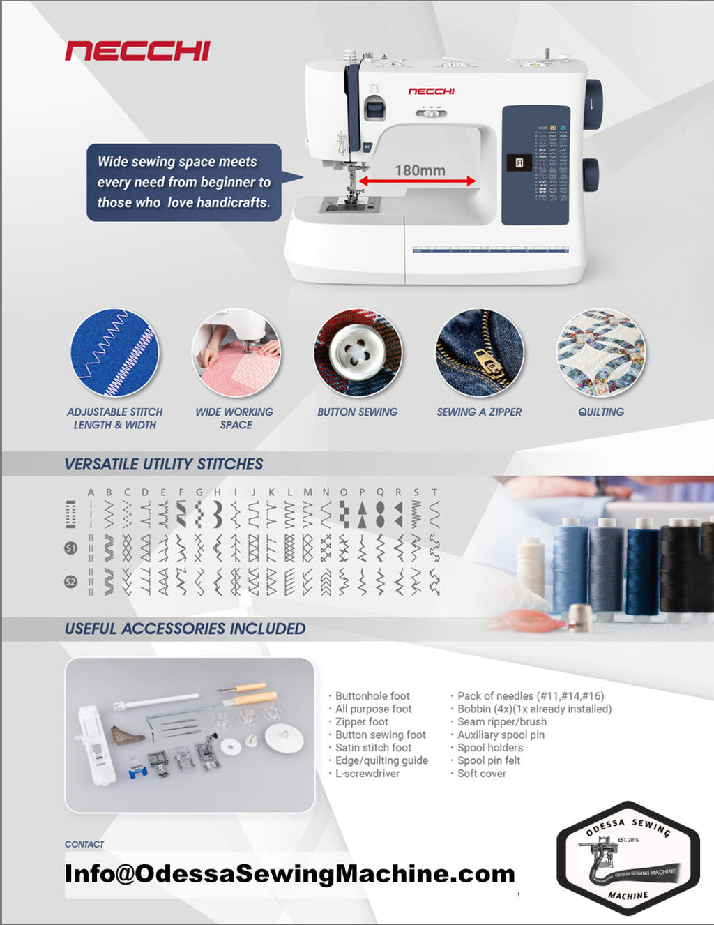 NC-59QD Computerized Sewing Machine