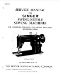 Singer Service Manual - 306 W 25