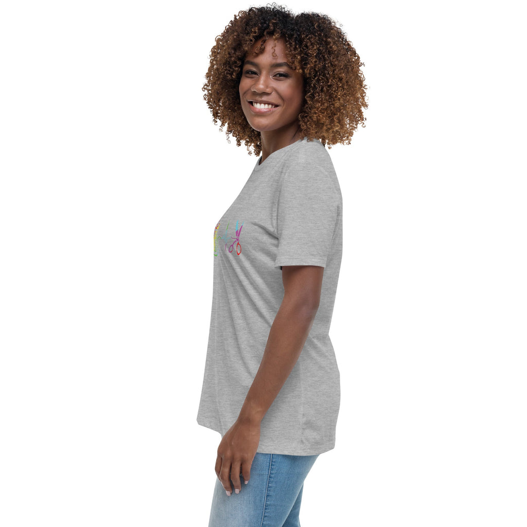 Heart Beat of Sewing - Women's Relaxed T-Shirt