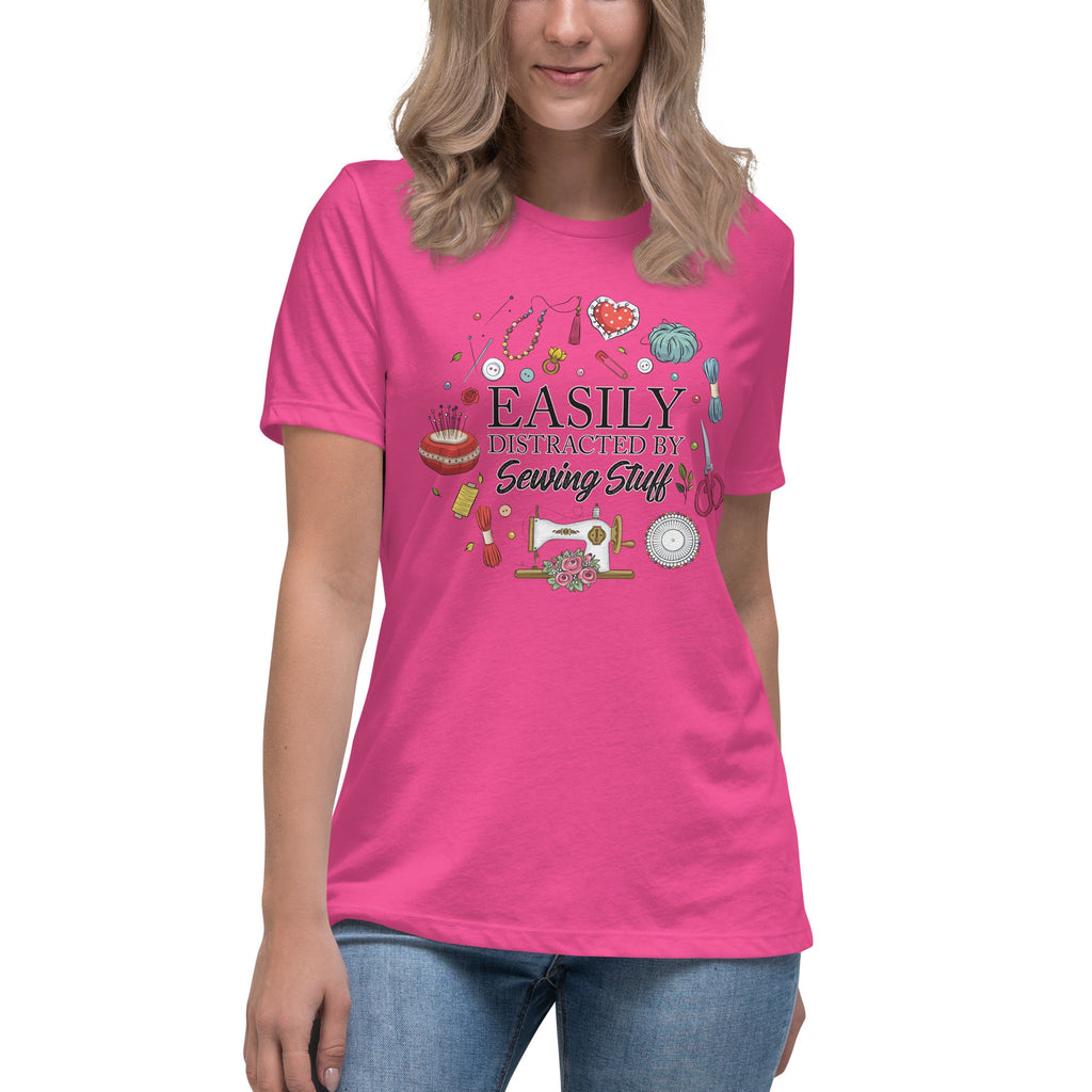 Easily Distracted - Women's Relaxed T-Shirt