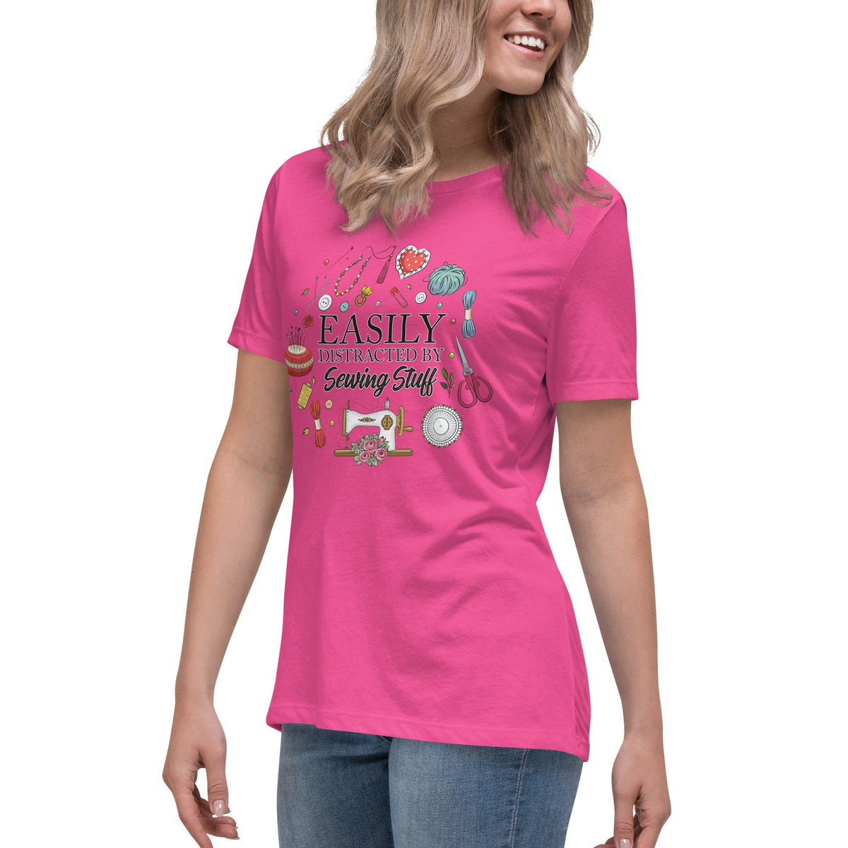 Easily Distracted - Women's Relaxed T-Shirt