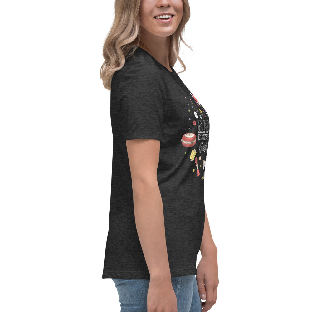 Easily Distracted - Women's Relaxed T-Shirt