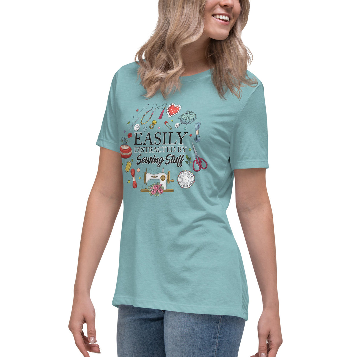 Easily Distracted - Women's Relaxed T-Shirt