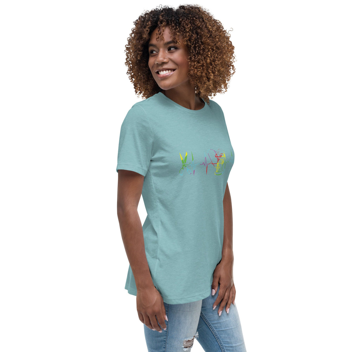Heart Beat of Sewing - Women's Relaxed T-Shirt
