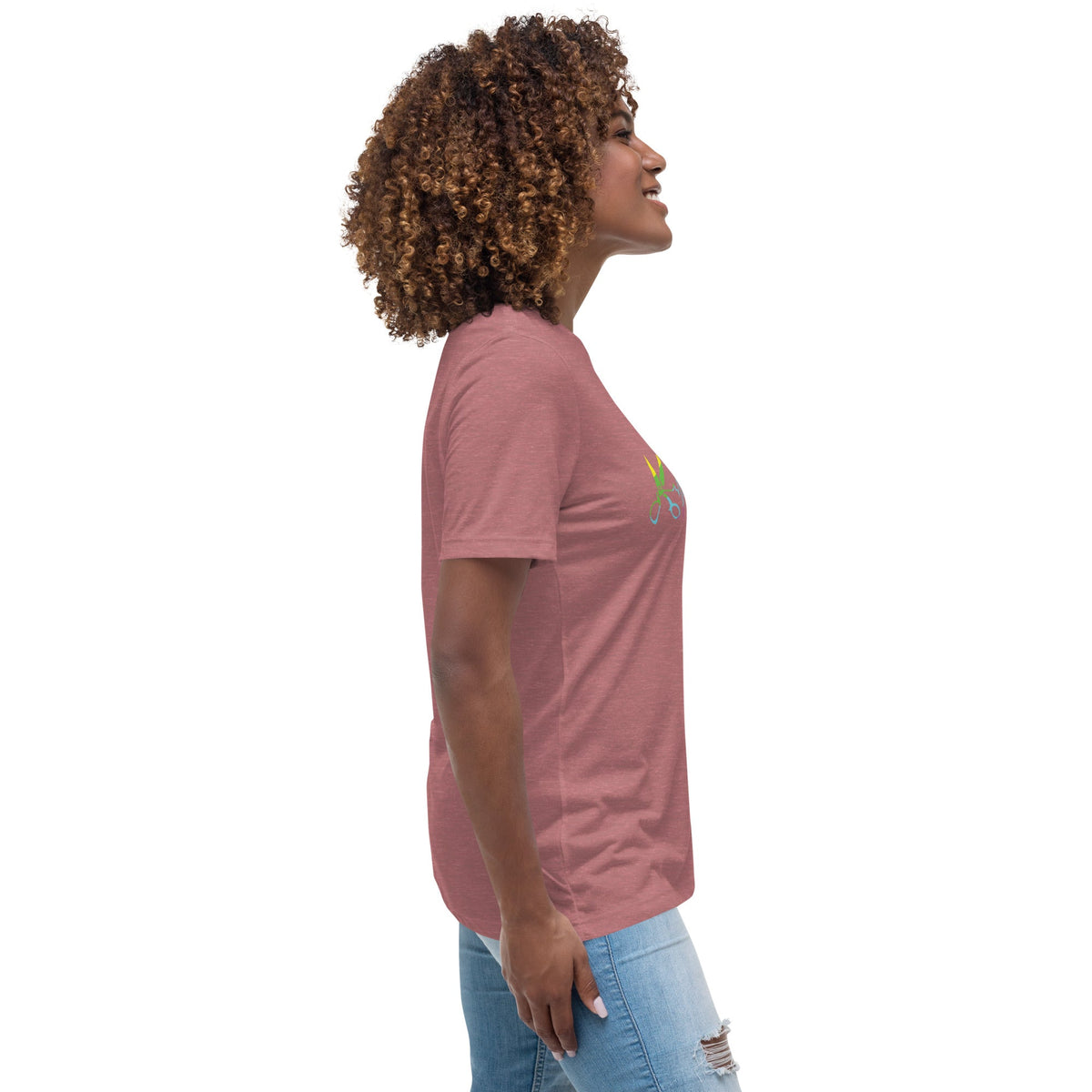 Heart Beat of Sewing - Women's Relaxed T-Shirt