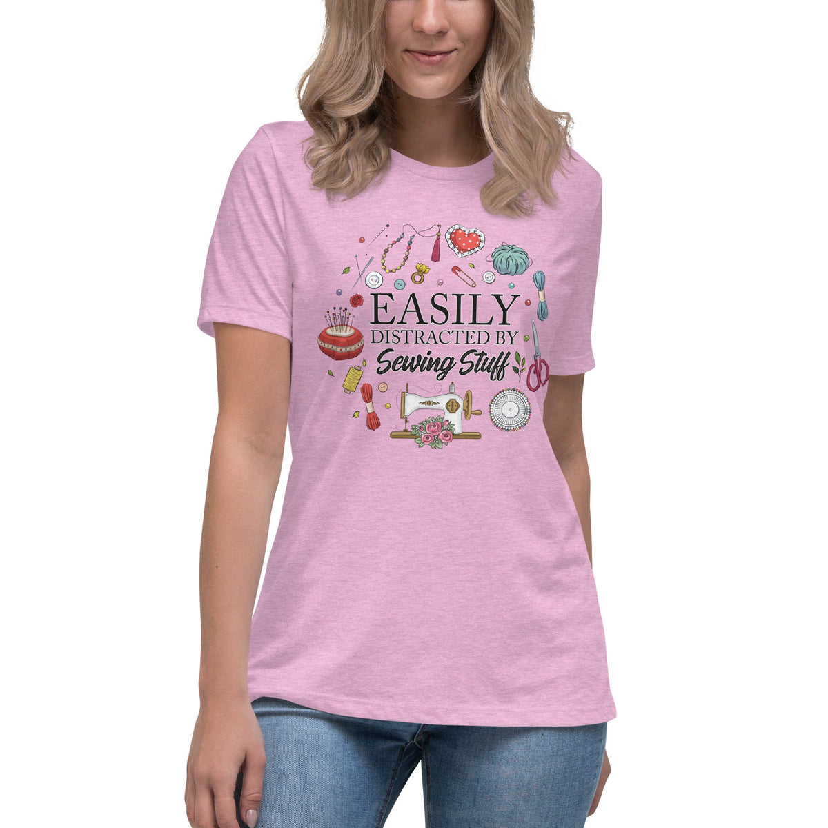 Easily Distracted - Women's Relaxed T-Shirt
