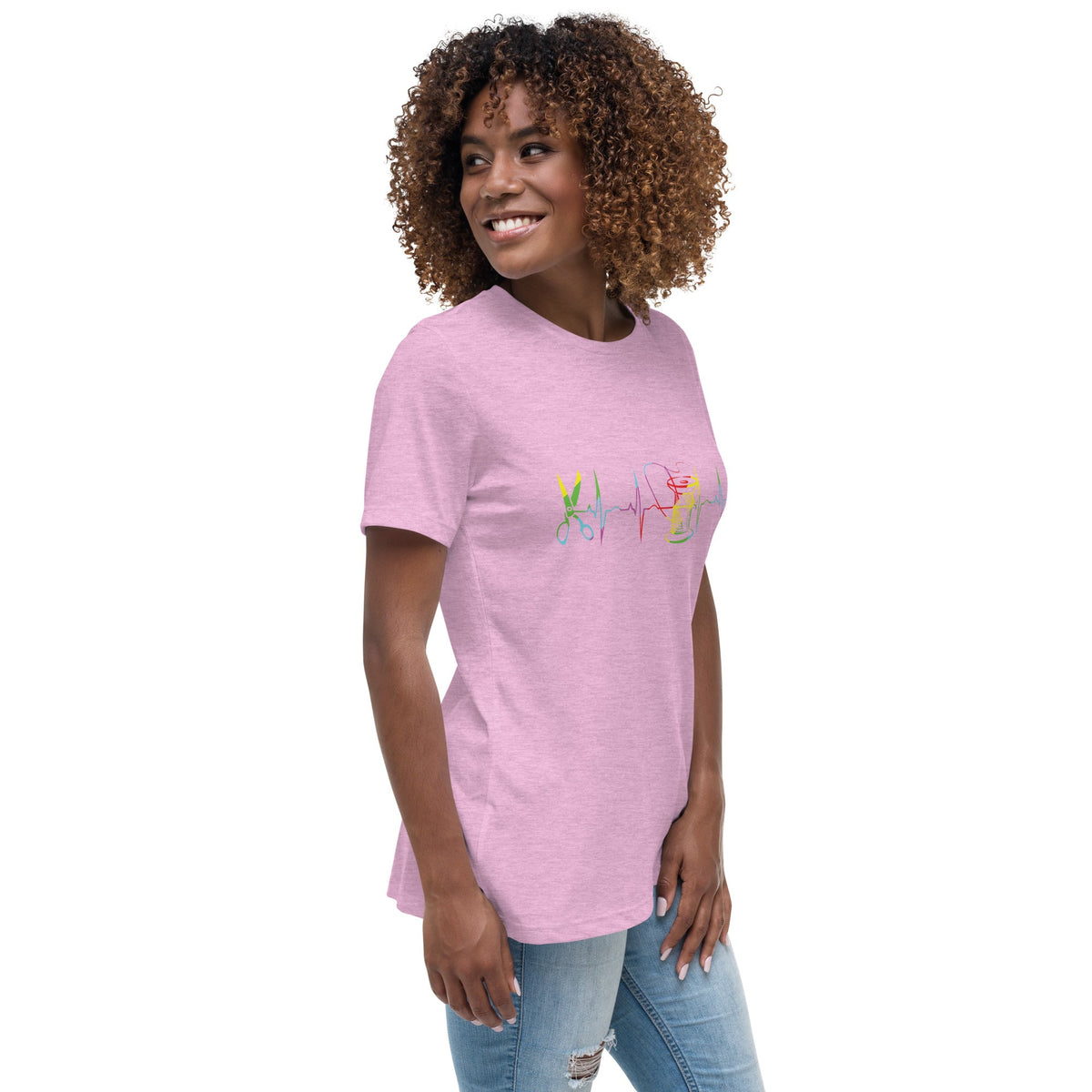 Heart Beat of Sewing - Women's Relaxed T-Shirt