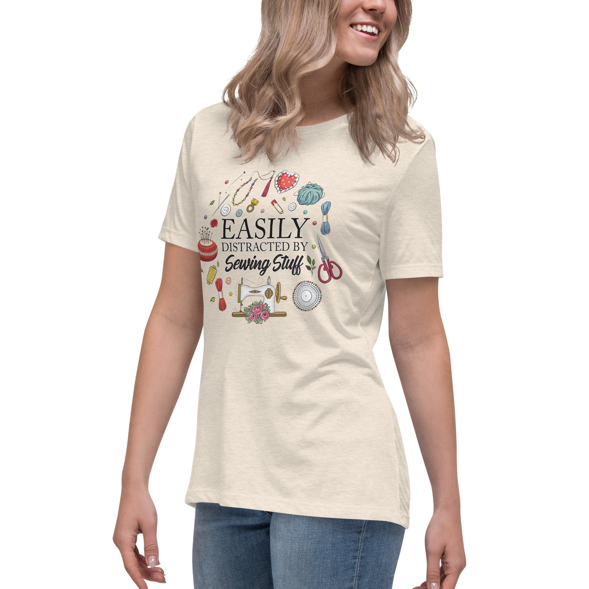 Easily Distracted - Women's Relaxed T-Shirt