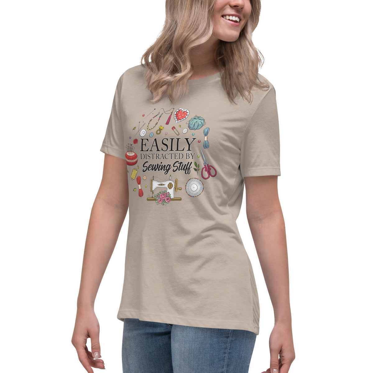 Easily Distracted - Women's Relaxed T-Shirt
