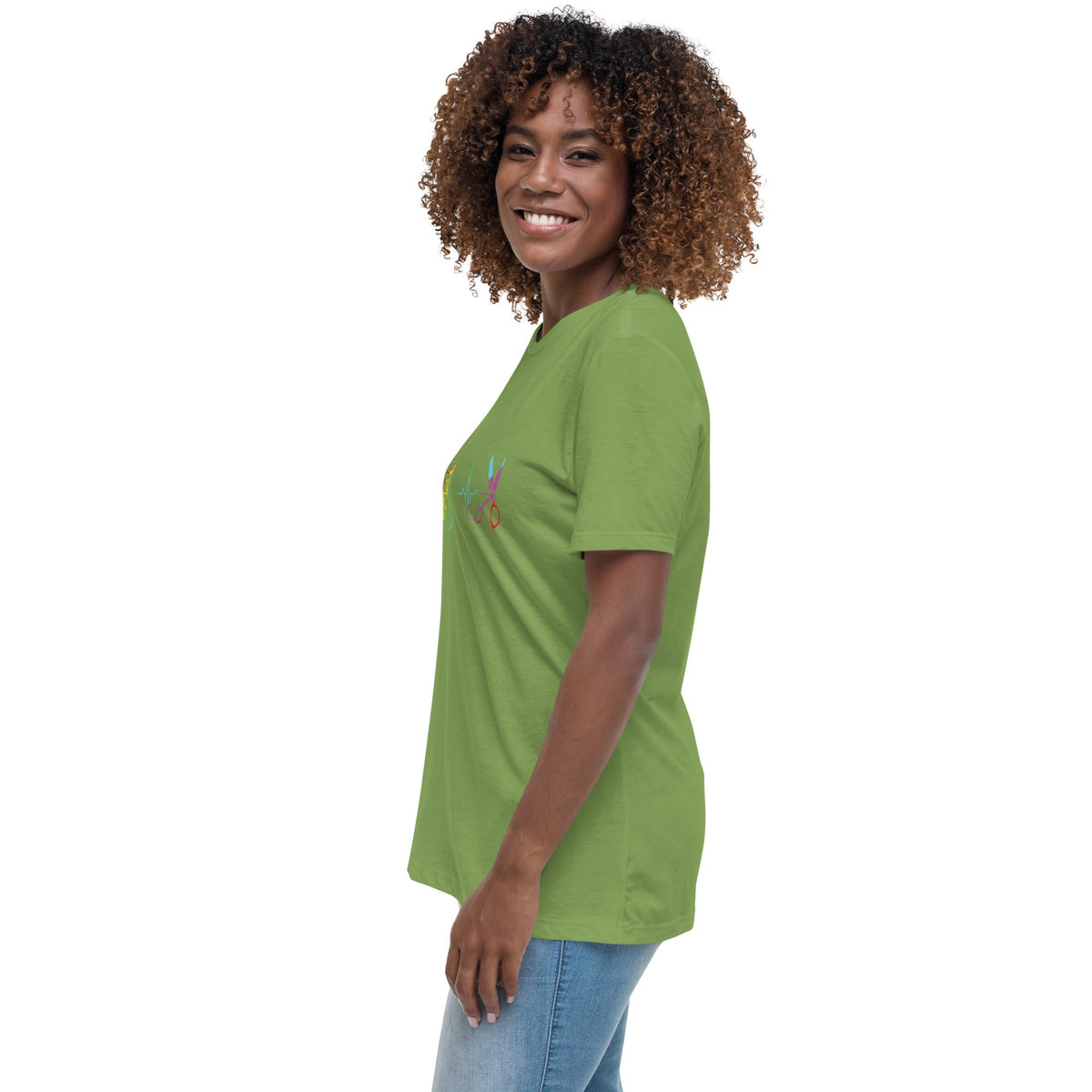 Heart Beat of Sewing - Women's Relaxed T-Shirt