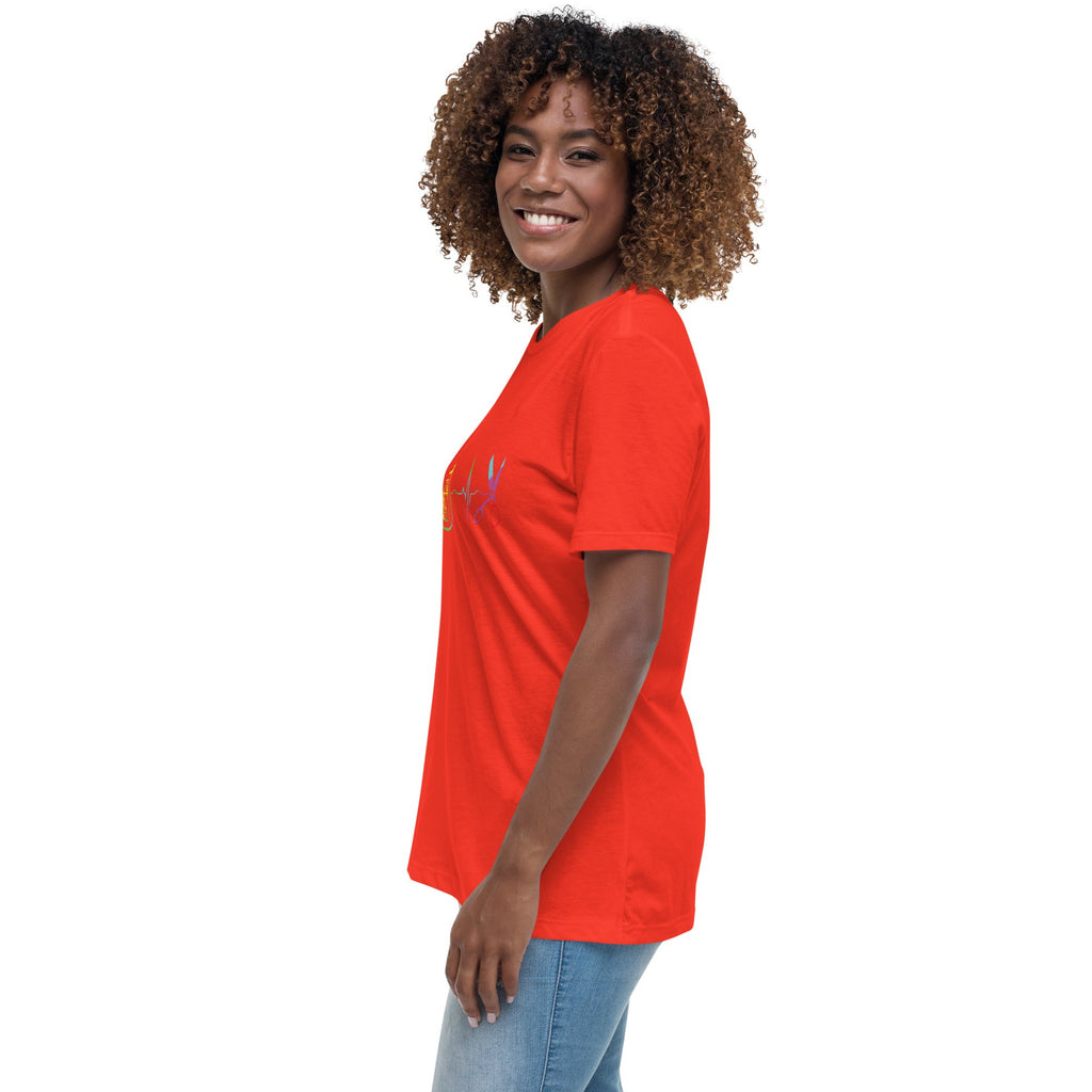 Heart Beat of Sewing - Women's Relaxed T-Shirt