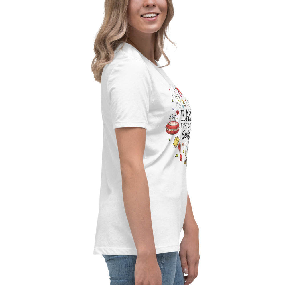 Easily Distracted - Women's Relaxed T-Shirt